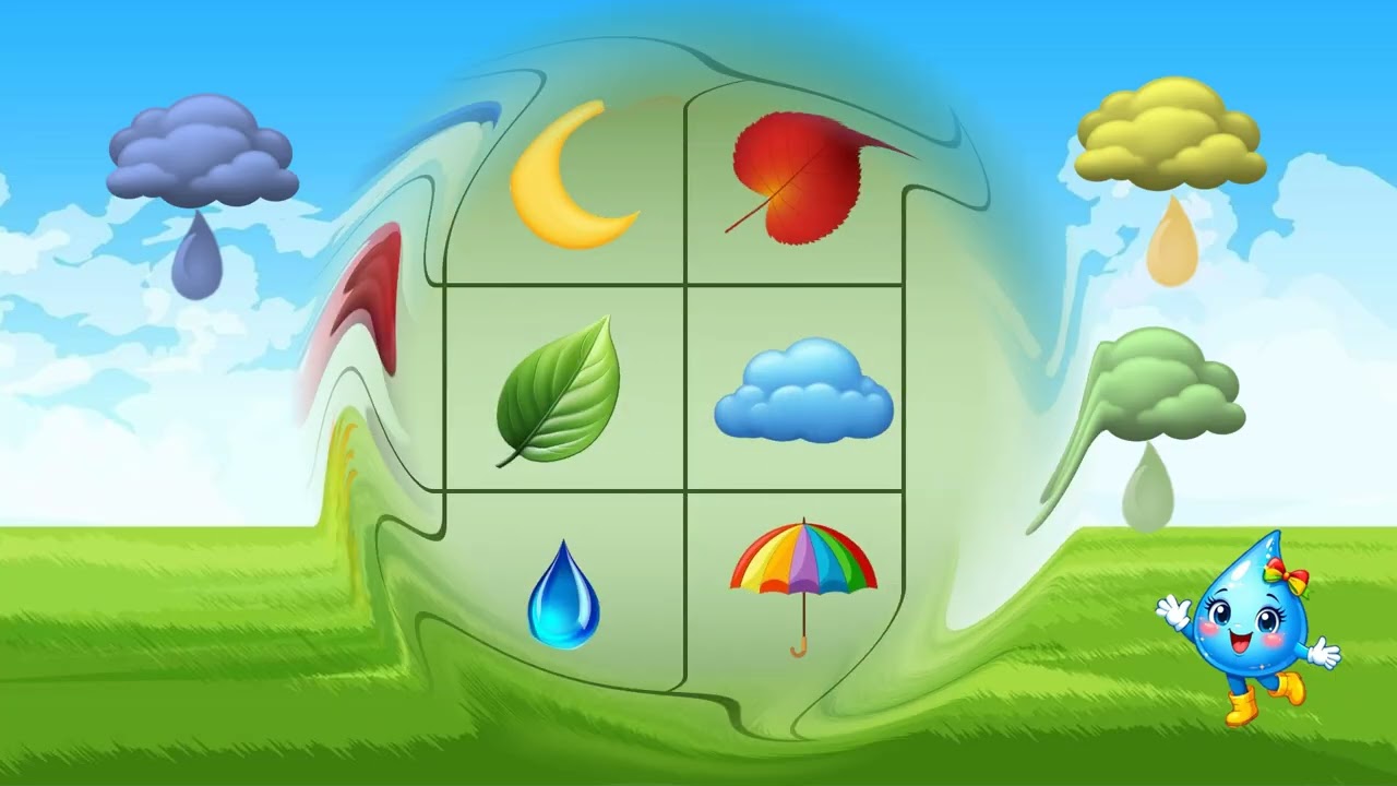 Математична  подорож Краплинки- Веселинки    (логіко- математичний розвиток  заняття №23)