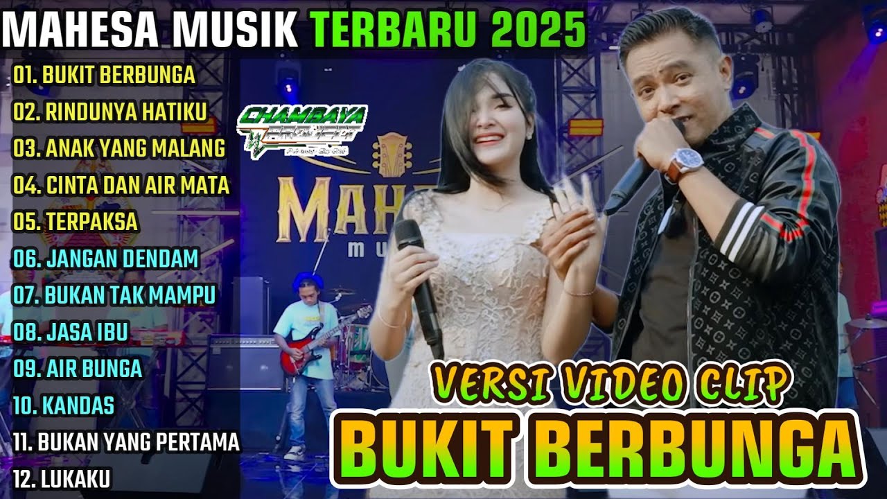 BUKIT BERBUNGA - RINDUNYA HATIKU - ANAK YANG MALANG || MAHESA MUSIK FULL ALBUM TERBARU 2025