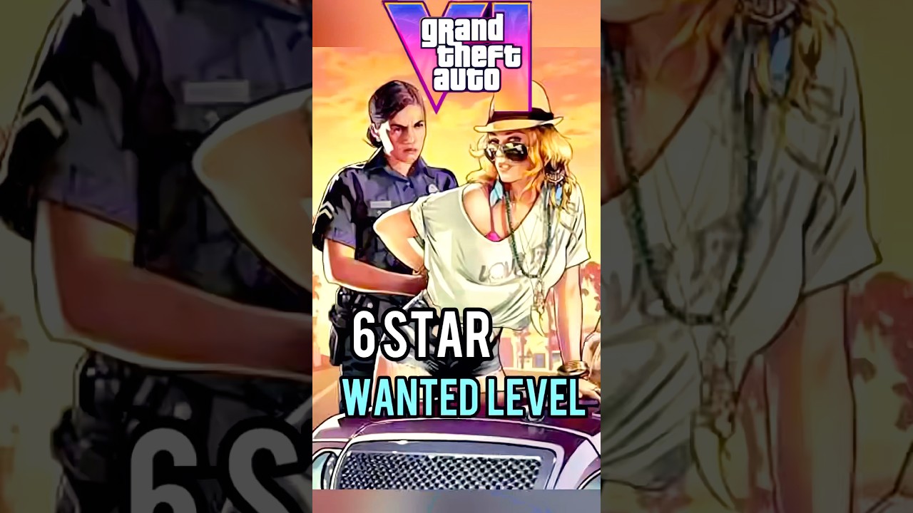 6 Star Wanted Level In GTA 6 Shorts YouTube 