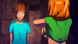 Steve \& Alex VS Nether Monsters | Minecraft anime ep10