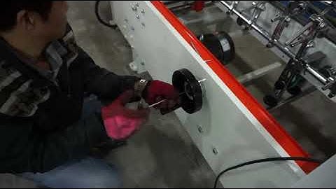 Install video of ZH 1000 folder gluer