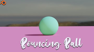How to create Bouncing ball simulations - Beginners Blender tutorial