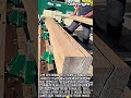 250년 된 고목의 놀라운 변신 #worker #process #woodworking #sawmill #timber