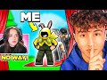 I Snuck Into a Streamers FASHION SHOW In Roblox BedWars!