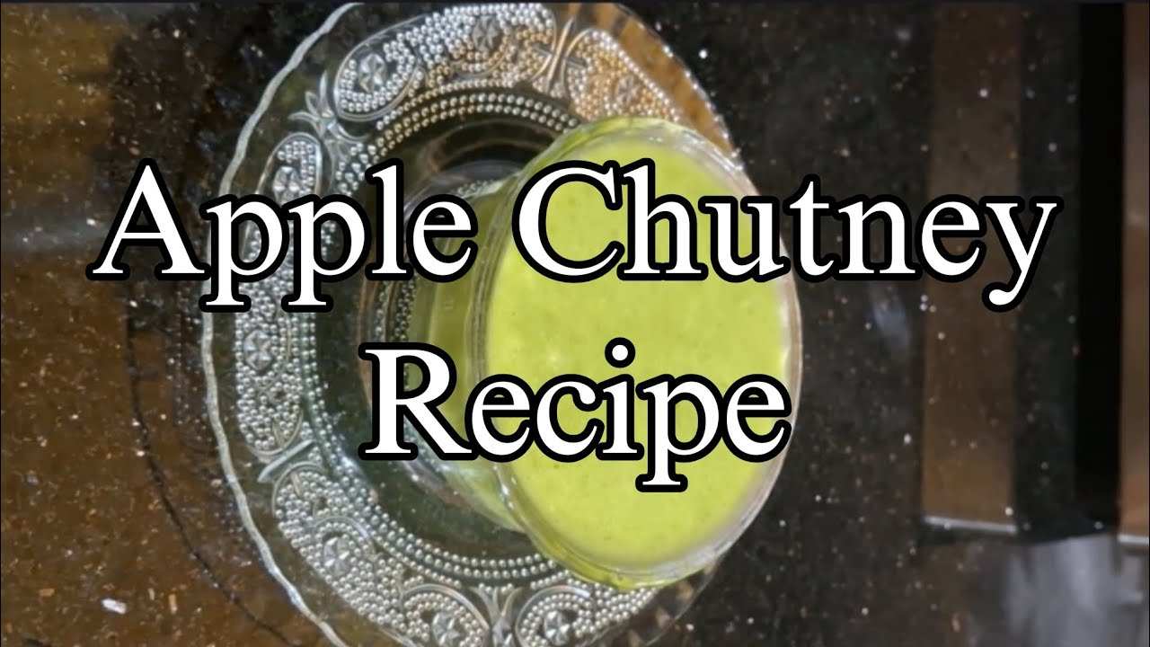 Apple Chutney Recipe | Sweet & Tangy Green Chutney | 5-Min Instant Apple Dip