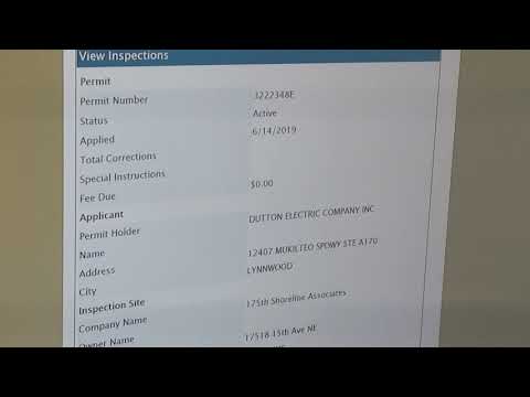 L&I Request Inspection