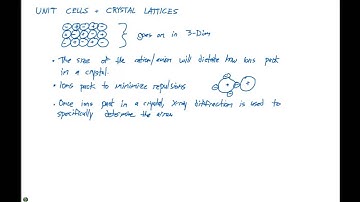 12.2.1 Unit Cells and Crystal Lattices 6;27