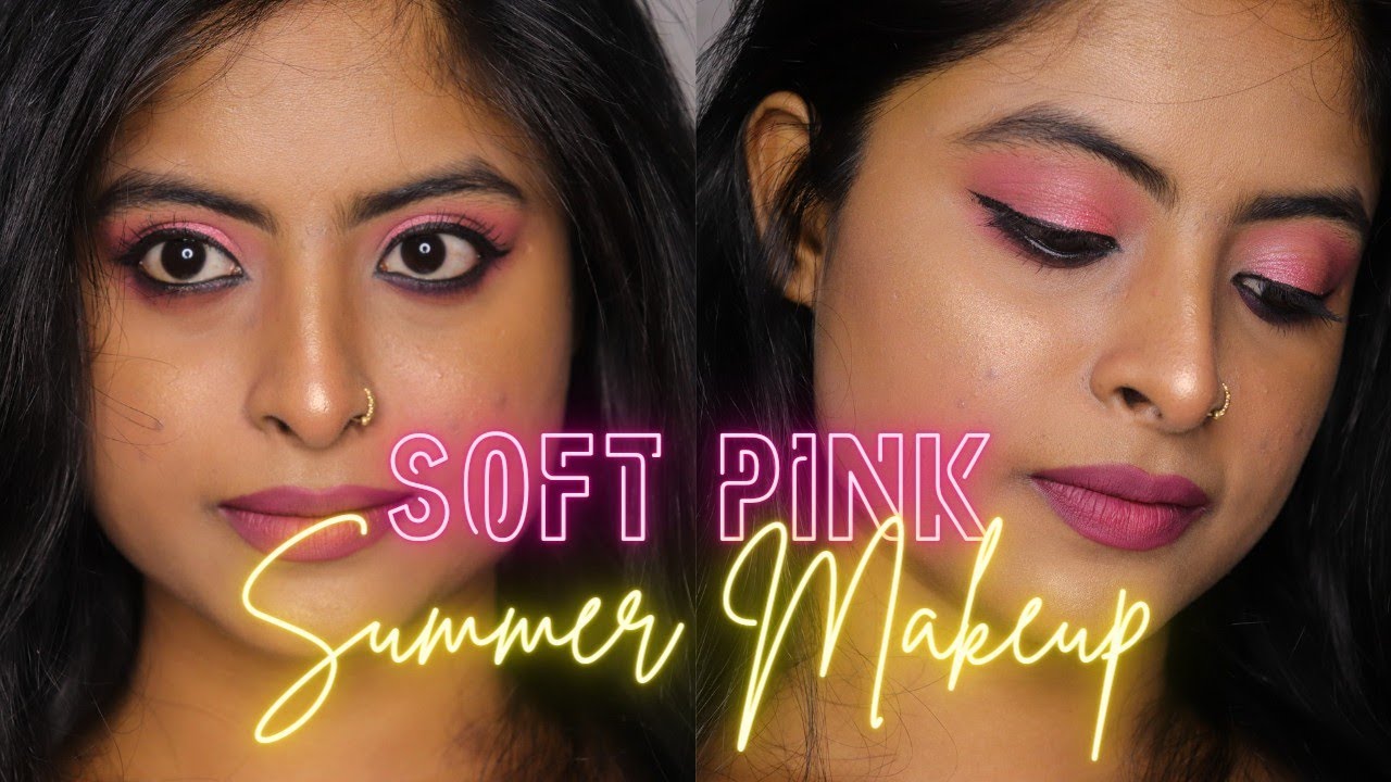 Soft Pink Nude Makeup Tutorial Trying New Product From Amazon Under