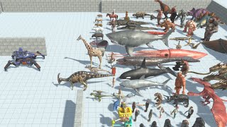 S.P.I.D.E.R. vs ALL TEAMS ARBS Animal Revolt Battle Simulator