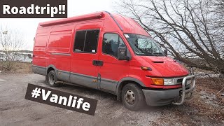 Vanlife Bygge Del 1 Åker Och Köper Skåpbil