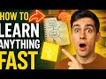 Learn Anything 10X Faster! 🚀 | Proven Techniques to Boost Your Brain Power #facts 