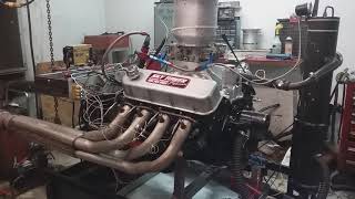 498 c.i.  BBC dyno run at Sky Tower Racing Engines, Stanford, Ky