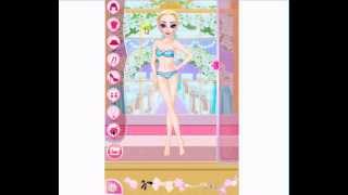 game thời trang bạn gái, trang điểm và thay đồ bạn gái. game váy cưới của  elsa screenshot 3
