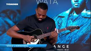 'Désolé', Héritier Watanabe sur le plateau du Journal Afrique de TV5MONDE