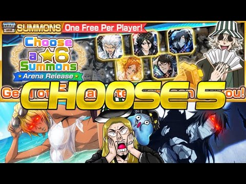 bleach brave souls 2021 choose a 6 star