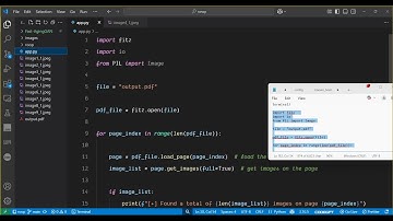 Python 3 PyMuPDF Script to Export All Pages of PDF Document as PNG Images Using Pillow Library