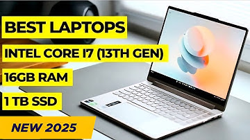 Beste Intel Core i7 (13e generatie) 16 GB RAM, 1 TB SSD-laptops 2025