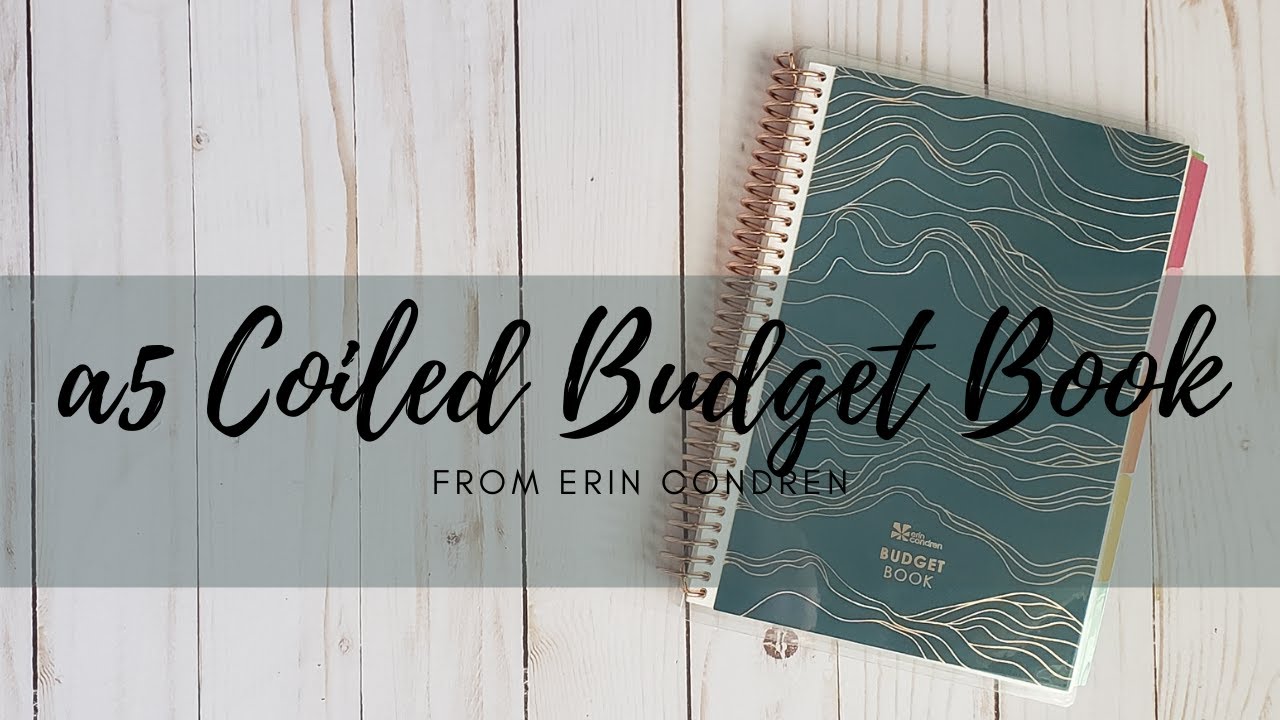A5 Budget Planner from Erin Condren