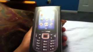 Samsung Intensity III unboxing and review
