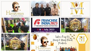 Honeyman Smart Cart in Franchise India Exhibition - 15th-16th July, 2023, Pragati Maidan, New Delhi