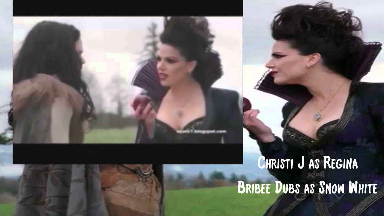 Snow White Eats the Poison Apple Fandub Collab with Christi J YouTube