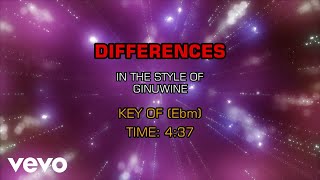 Ginuwine - Differences (Karaoke)