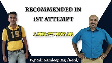 First Attempt Recommended Candidate Explains Everything | SSB | Wg Cdr Sandeep Raj (Retd)