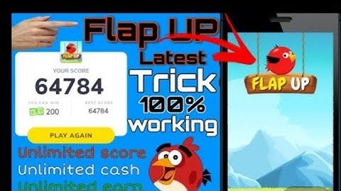 mx player flap up game high score trick 100% working