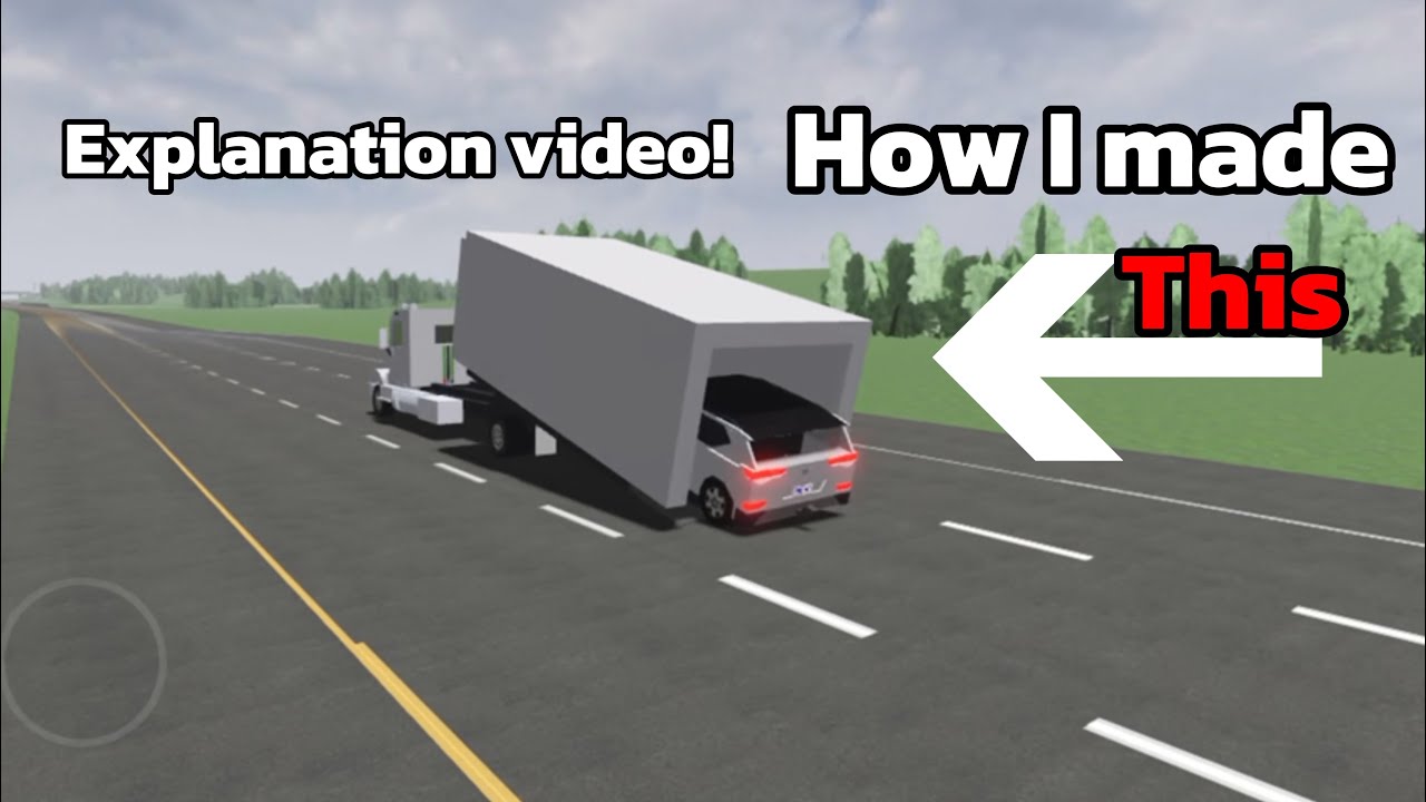 How I Made a Car Drive Up a Tow Truck in Car Crash Studio (turn up your volume, my mic is a bad)