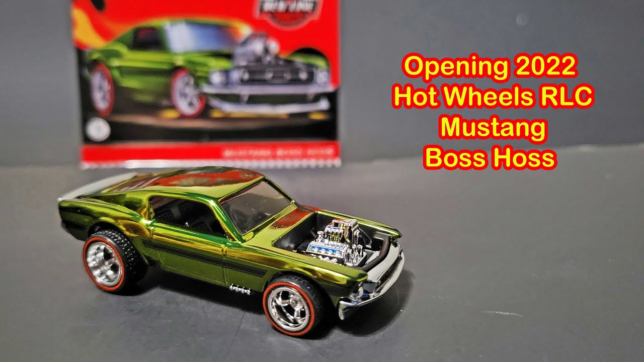 Opening Hot Wheels RLC Mustang Boss Hoss 2022