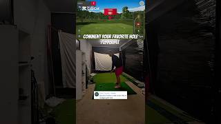 Golf in the mirror, golf in the carport #rapsodo #golftiktok