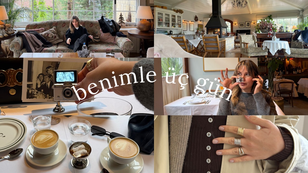 BENİMLE ÜÇ GÜN | Karaköy rotası, tırnaklarımı yaptırdım, şileye kaçış, kız kıza date