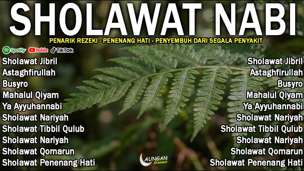 SHOLAWAT JIBRIL PEMBUKA PINTU REZEKI | Astaghfirullah | SHOLAWAT NABI MERDU TERBARU 2026