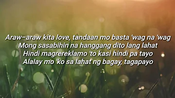 ARAW ARAW LOVE BY FLOW G (LYRICS)