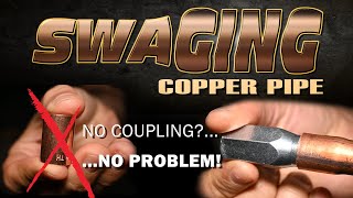 Never Need A Coupling Again!  How to Swage Copper Pipe! screenshot 2