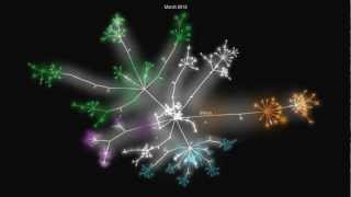 Raid-Craft Development Visualized with Gource