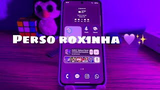 PERSONALIZAÇÃO ROXINHA DO ZERO | Samsung Galaxy A55 5G