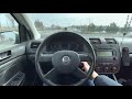 Volkswagen Golf 5 1.9 TDI Coin Test Cold Start Engine
