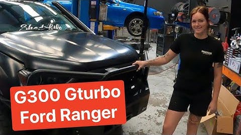 Ford Ranger G300 Gturbo install + more modifications and tuning