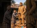 Allu Arjun wooden sculpture / अल्लू अर्जुन sculpture #alluarjun #aitrends #viral #aishorts #4k #like