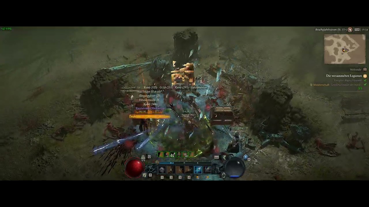Diablo 4 ,,SUB ZERO 55 level ,, 21:9 3440x1440 240hz rtx 4090 hof DTS ...
