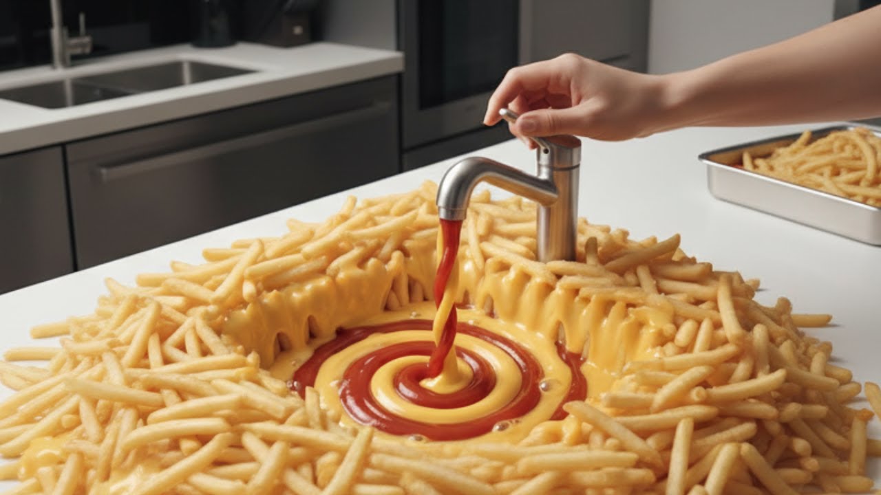 Which Sink Would You Wash Your Hands In? 🎧 AI ASMR Sinks 🍟🍯🍊🍫 Pt 11 #asmrsounds #oddlysatisfying