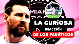 La curiosa reacción de los fanáticos del Inter Miami 😲 tras la salida de Messi  ante Atlanta United👏