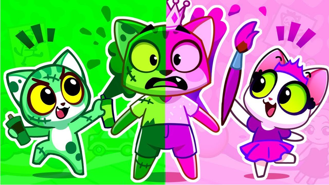 Zombie VS Princess Daddy 🧟👑 Funny Cartoons by Paws & Play
