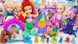 Satisfying Unboxing Disney Princess Toys Collection ASMR | Elsa Arendelle Castle | Ariel Castle Toy