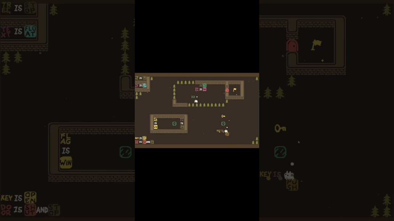 Baba Is You: Level Fall 4 Telephone 