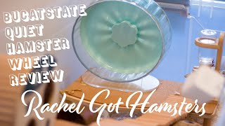 Bucatstate Quiet Hamster Wheel Review! // a great option for dwarf & robo hamsters