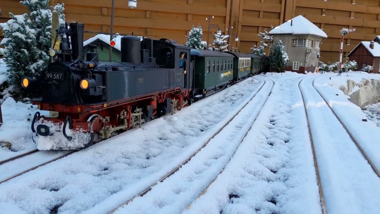 Gartenbahn, LGB Winterimpressionen