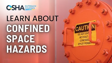Confined Spaces OSHA Compliant Training | Stay Safe | Workplace Safety Courses