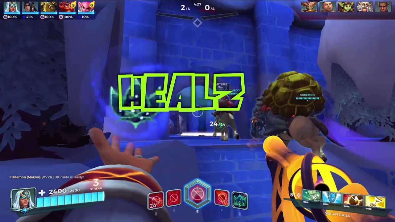 INSANE JENOS HEALS OB63 Paladins (Gameplay) PC